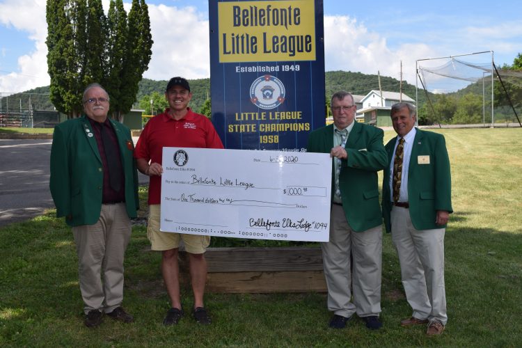 Bellefonte Elks donates to little league News, Sports, Jobs The Express